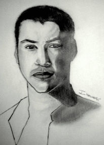 Retrato Keanu Reeves