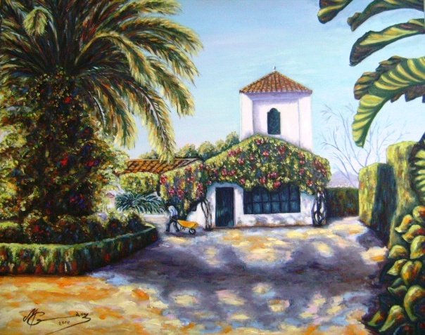 LA CASA DEL POETA Oil Canvas Landscaping