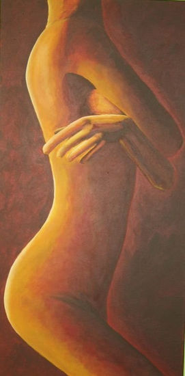 ACA ESTOY Acrylic Canvas Nude Paintings