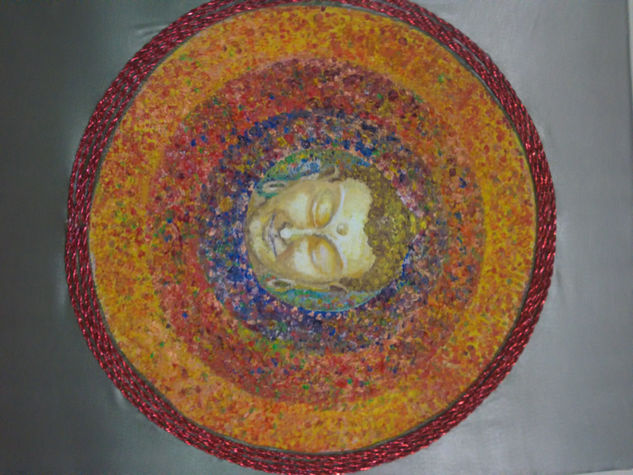 mandala Oil Canvas Others
