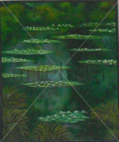 Nenúfares Oil Canvas Landscaping