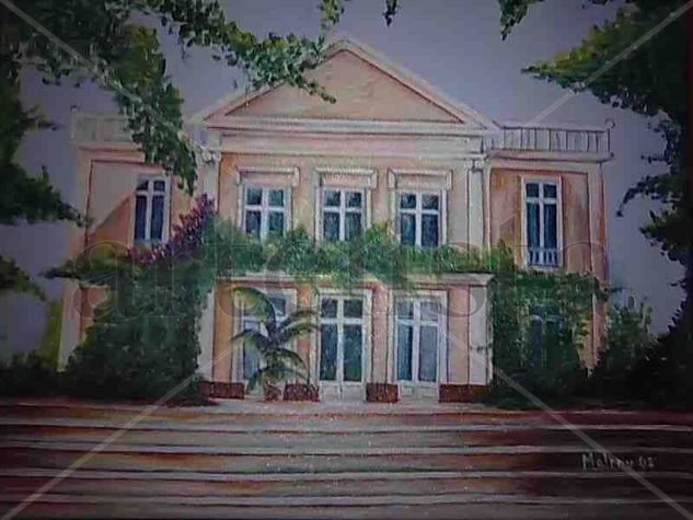 Palacio finca de la Concepción- Málaga Acrylic Canvas Landscaping