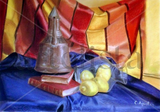 Colores valencianos Pastel Paper Still Life Paintings