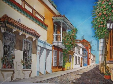 Calle Colonial en...