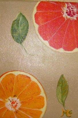 POMELO Y NARANJA Oil Canvas Landscaping