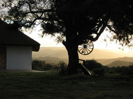Atardecer en las...
