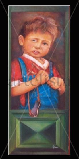 INFANCIA Óleo Lienzo Figura