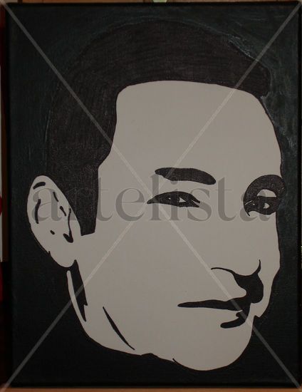 Autoretrato Acrylic Canvas Portrait