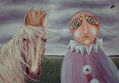 Lembras-te de quem foste?... há 10 minutos?" Misto sobre tela (70cmx100cm), 2010, 900€
