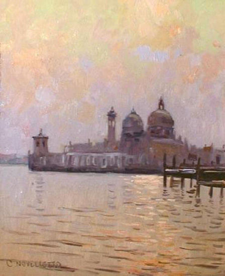 Contraluz veneciano Oil Canvas Landscaping