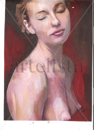 inocencia Oil Card Nude Paintings