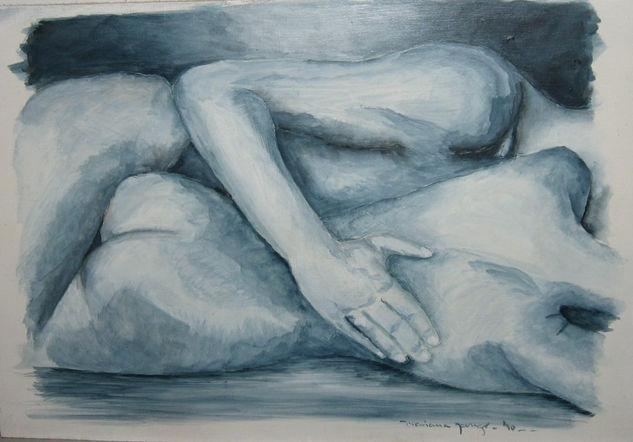 CONSUELO Acrylic Panel Nude Paintings