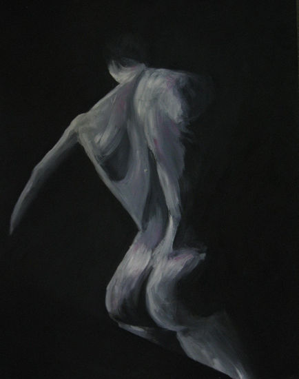 s/t Oil Panel Nude Paintings