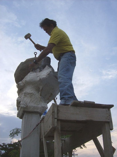 retirando molde de obra salvemos al planeta 