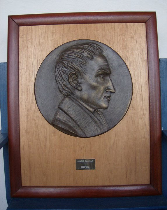 simon bolivar medallon