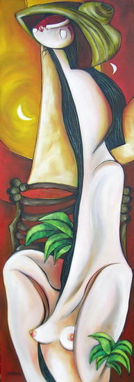 sin titulo Oil Canvas