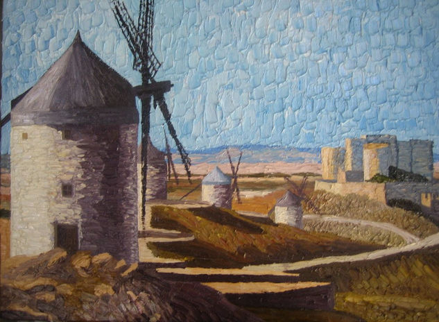 Consuegra Óleo Lienzo Paisaje