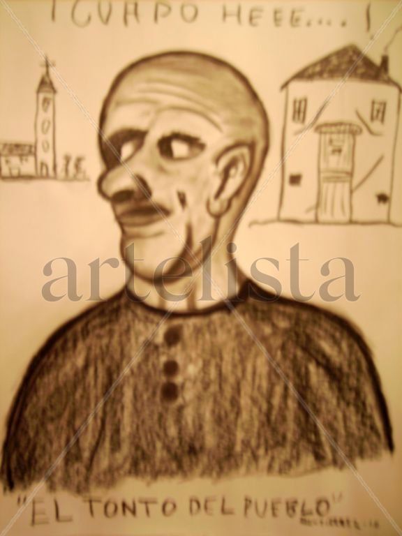 el tonto del pueblo