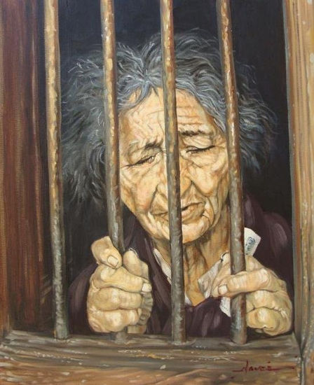 De La vida es sueño Oil Canvas Portrait