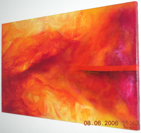 Magma Acrylic Canvas