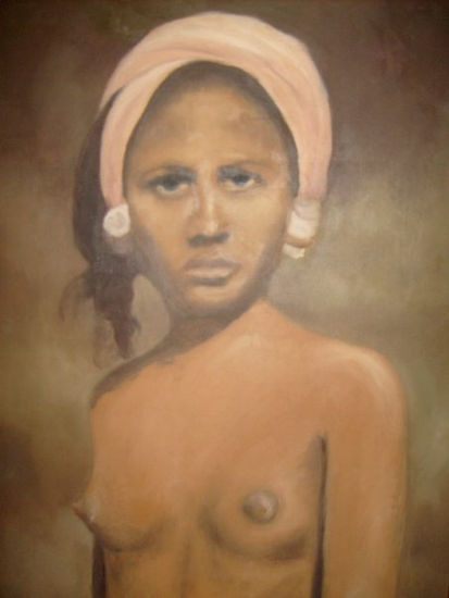 filipina Óleo Lienzo Retrato