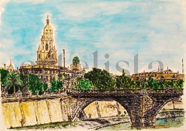 VISTA DESDE PUENTE VIEJO (Murcia)