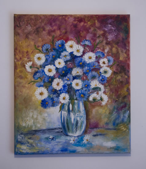 Sin título Oil Canvas Floral Painting