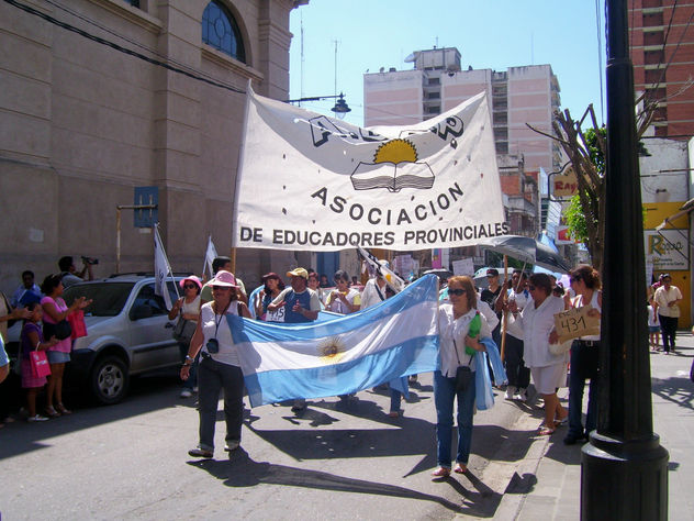 Marchando por la ciudad