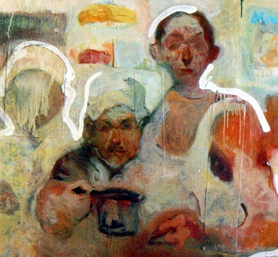 Cocineros Oil Canvas