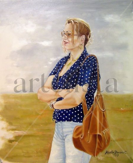 josefina Oil Canvas Portrait