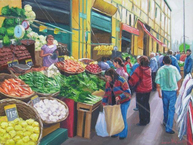 Estudio de mercado El Cardonal 2 Oil Canvas Landscaping