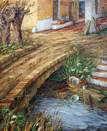 El Fregadero Oil Canvas Landscaping