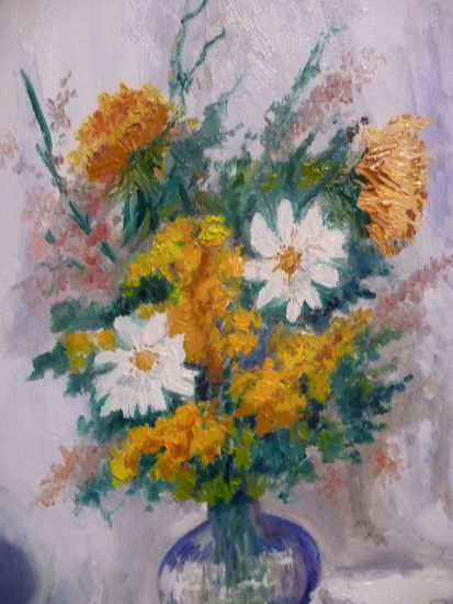 Flors Oil Canvas Floral Painting