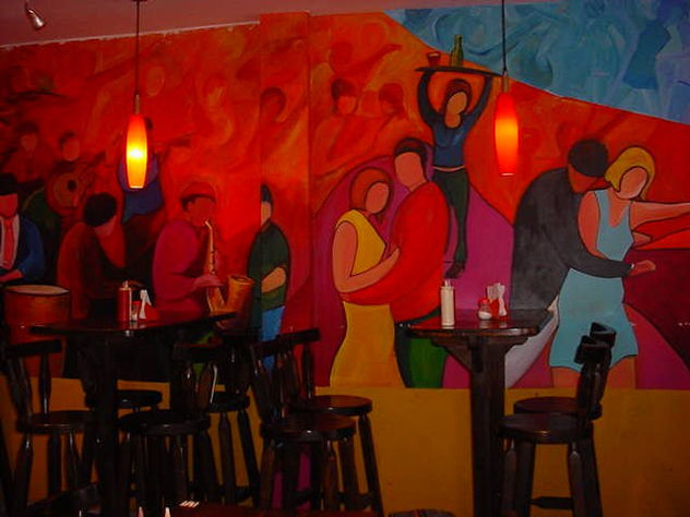 fiesta en rojo