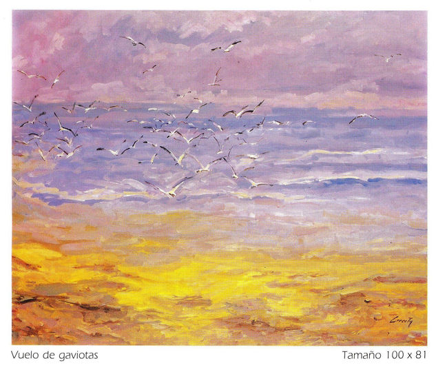 Vuelo de gaviotas 