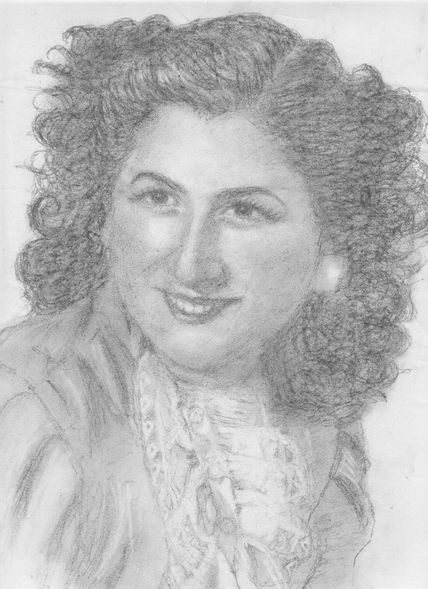 Retrato a carboncillo