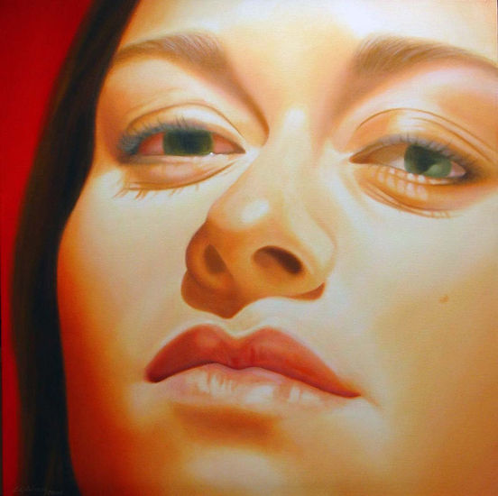 Rocío Oil Canvas Portrait