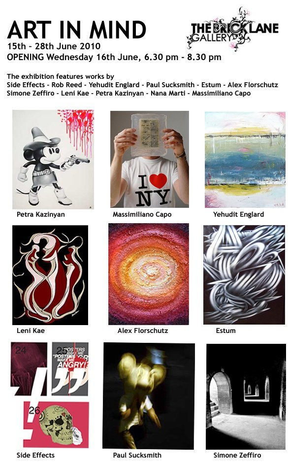 Nueva Exposición Art In Mind // 16 junio – 28 junio 2010