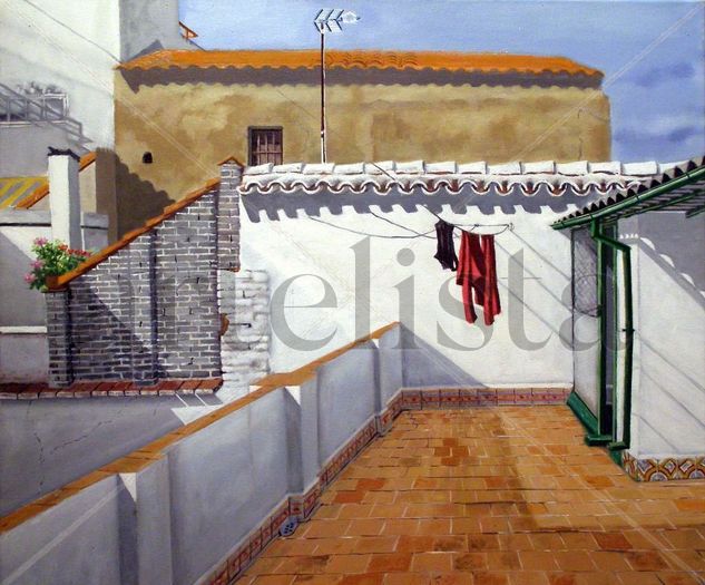 terraza Oil Canvas Landscaping