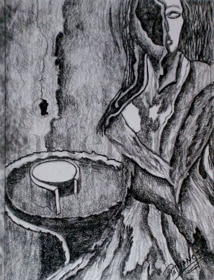 De la serie Fragmentos Charcoal