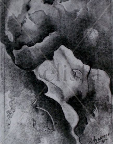 De la serie Fragmentos Charcoal