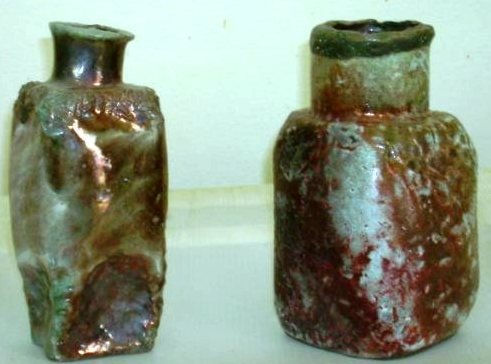 VASIJAS DE RAKU 