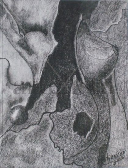 De la serie Fragmentos Charcoal