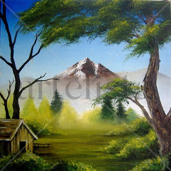 mountains Oil Canvas Landscaping