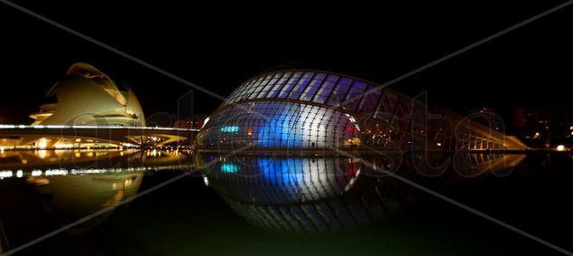 Ciudad de las Ciencias Valencia 2 Arquitectura e interiorismo Color (Digital)