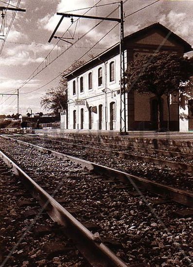 Estacion barberá del Valles 1989 Architecture and Interiorism Black and White (Digital)