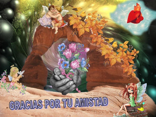 GRACIAS POR TU AMISTAD 