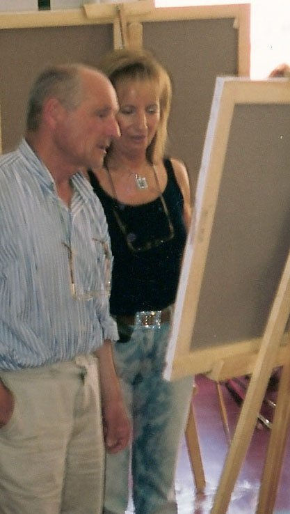 Con Antonio Lopez
