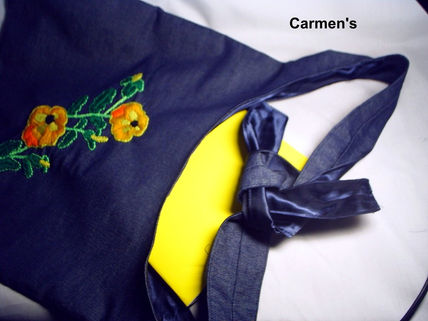 Cartera en jean...