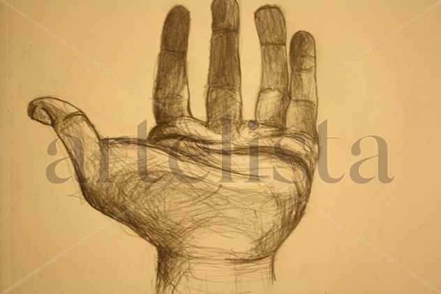 Boceto mano izquierda